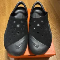 Nike ナイキ アクア スウッシュ 25cm ジュニア　サンダル