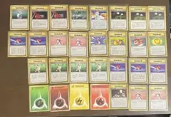 ポケモンカード トレーナーカード 旧裏【中古品】　30枚　エネルギーカード