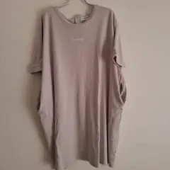 コンバース★ワンピースTシャツ★ベージュ