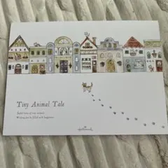 【中古品】便箋・封筒　猫と家のイラスト