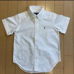 Ralph Lauren 半袖シャツ 110 ホワイト