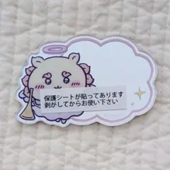 ちいかわ てんし♡あくま トレーディングミラーステッカー シーサー