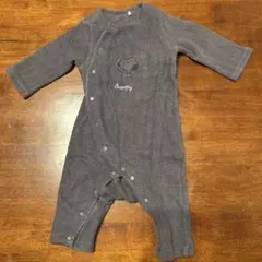 スヌーピー　ロンパース グレー 60〜70㎝