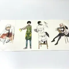 非売品★ ブルーピリオド アクリルスタンド ポストカード ブルーピリオド スキップとローファー コラボ アクリルスタンド