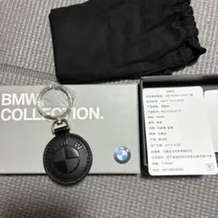 BMW コレクション キーホルダー リングブラックレザー