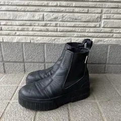 PUMA サイドゴアブーツ ブラック 23.5cmのサムネイル