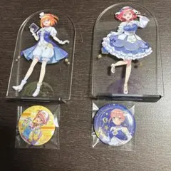 五等分の花嫁アクスタ➕缶バッジ