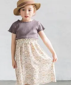 新品　ペアマノン　ワンピース　90cm