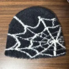 スパイダーニット帽