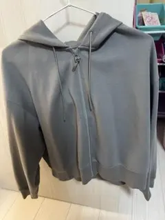 UNIQLO グレー フルジップパーカー XL
