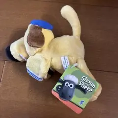 ひつじのショーン パッチン抱きつきぬいぐるみ タグ付き