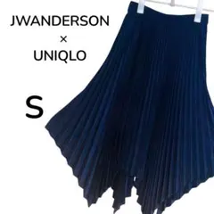 JWANDERSON x UNIQLO ネイビー プリーツスカート S