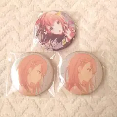 プロセカ グリッター缶バッジ 花里みのり 41C 42C