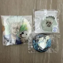 Dr.STONEドクスト 石神千空 缶バッジ ネームバッジ 3点セット