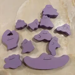 ポケモン メタモン 木製積み木 フィギュア 11個セット