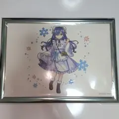 モンスターストライク　額縁入りイラスト　メモリー winter ver.