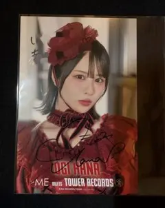 CANDY TUNE 立花琴未 ラッフルくじ 直筆サインアクリルフォトパネル