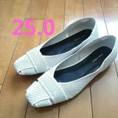 【美品】steppi onward フラットシューズ パンプス 25センチのサムネイル