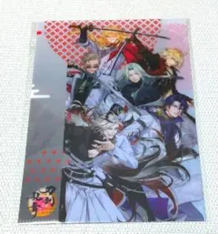 刀剣乱舞　A5クリアファイル　一文字　セブンイレブン