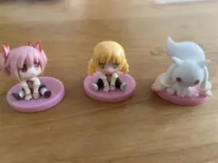 LAWSONまどマギぺたん娘　ミニフィギュア3体セット