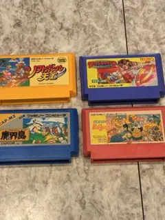 動作確認済】ファミコンソフト 4本セット