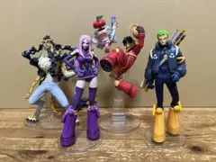 一番くじ　ワンピース　エッグヘッド　ゾロ　ボニー　ルッチ　ラストワン　4体セット