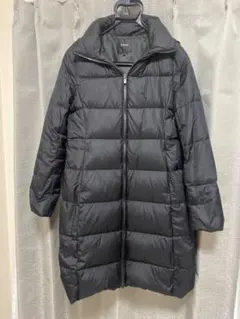 Theory フード付き ブラック ダウンジャケット Pサイズ