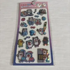 メロとタビ オーロラりったいシール 立体 しまむらのサムネイル