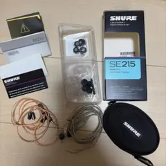 SHURE SE215 高遮音性イヤホン 本体のサムネイル