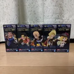 ワンピースワールドコレクタブルフィギュア　ゴッドバレー事件1　5個セット