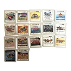 3DSソフト17本まとめ売り 妖怪ウォッチ ドラクエ他 動作確認済