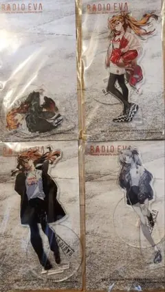 RADIO EVA アスカ アクリルスタンド　エヴァンゲリオン　セット