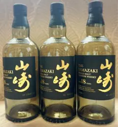 山崎 18年 空箱3.空瓶3 - メルカリ