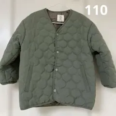 キルティングジャケット オリーブグリーン