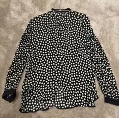 ⭐︎デザインワークス　ドットブラウス３８サイズのサムネイル