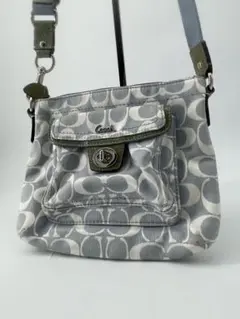 COACH Signature Shoulder Bag Blue