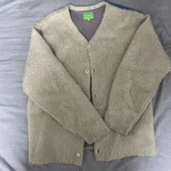 モヘアカーディガン