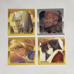 FGO 最終再臨展 ステッカー 4点まとめ売り