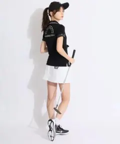 ★美品★MARK&LONA　シーリングロゴ半袖ポロシャツ　サイズ　38のサムネイル