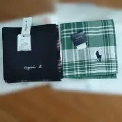 agnès b. & POLO ラルフローレン タオルハンカチセット