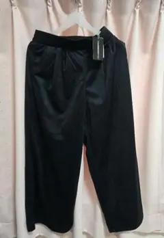 ベロア ワイドパンツ