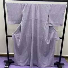 サクラ様専用 【未使用】グレー地無地着物 フォーマル 普段着 袷仕立て