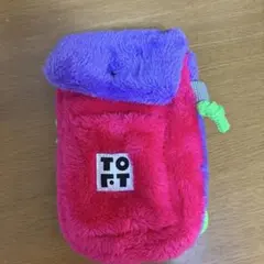 TOFT ボア素材 ミニポーチ ポシェット
