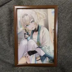 ホロライブ　一番くじ　フレームスタンド　風真いろは