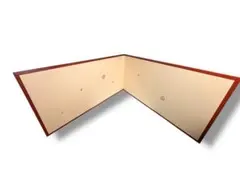 即中斎 万葉 風炉先屏風 山の辺 表千家 13代無盡宗左 花押 茶道具 f264 即中斎 万葉 風炉先屏風 山の辺 表千家 13代無盡宗左