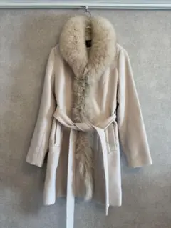 salire ファーコート フォックスファー M