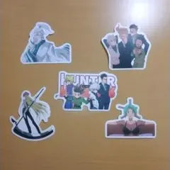 HUNTER × HUNTER ステッカー 5枚セット