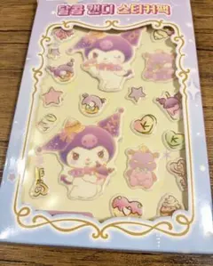 Kuromi スイーツぷっくりシール