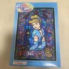 【3ピース紛失】ステンドアートジグソーパズル　シンデレラのサムネイル