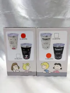 スヌーピー セラミックコートタンブラー 2個セット